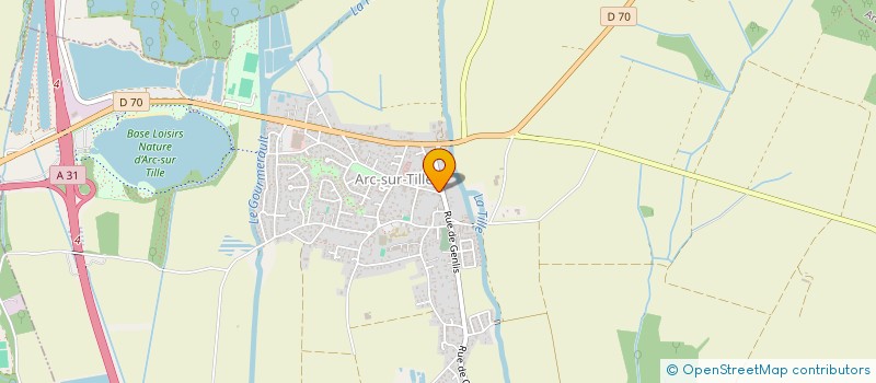 localisation de l'entreprise SARL TICOLIV  BRESSEY-SUR-TILLE