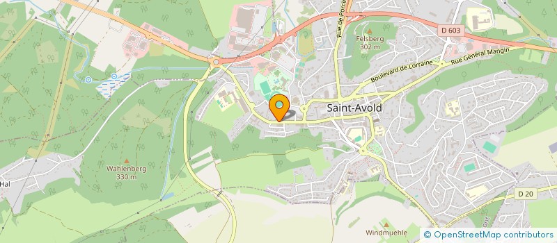 localisation de l'entreprise SARL TIDY UP à SAINT-AVOLD