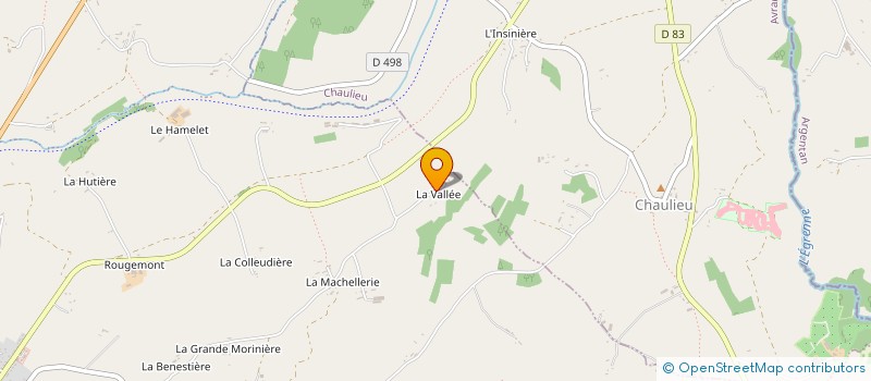 localisation de l'entreprise SARL TIG  TUYAUTERIE INCENDIE GALLIER  SOURDEVAL