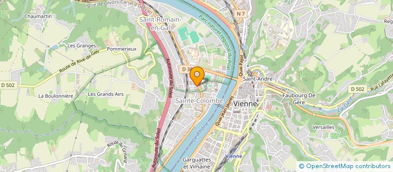 localisation de l'entreprise SARL TIKAZKENOU  SAINT-ROMAIN-EN-GAL