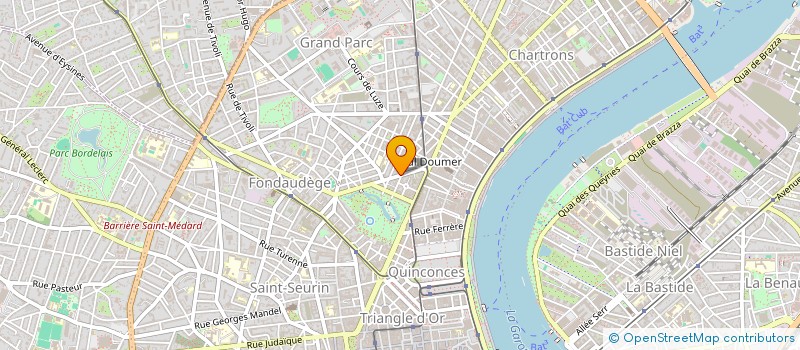 localisation de l'entreprise SARL TILIKI à BORDEAUX