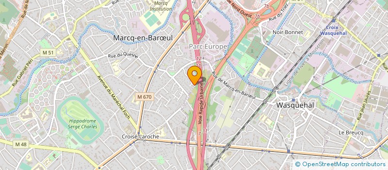 localisation de l'entreprise SARL TIM à MARCQ-EN-BAROEUL