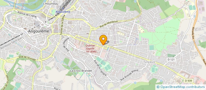 localisation de l'entreprise SARL TIMBRE ADHESIF GRAVURE à ANGOULEME