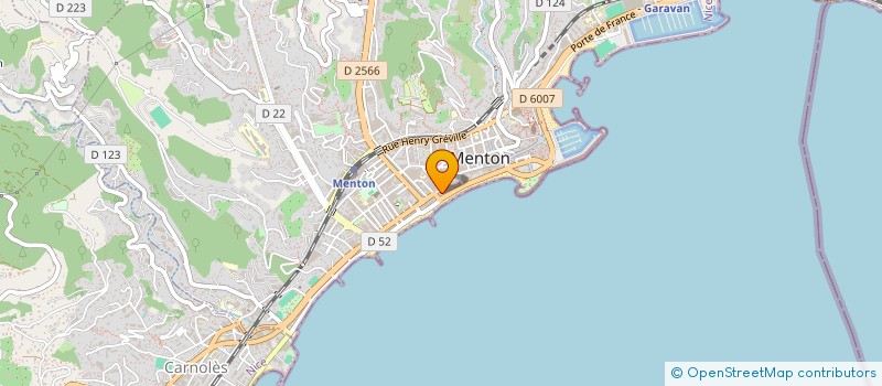 localisation de l'entreprise SARL TIMM à MENTON