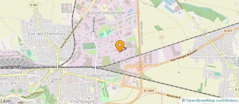 localisation de l'entreprise SARL TIMSHEL à LAON