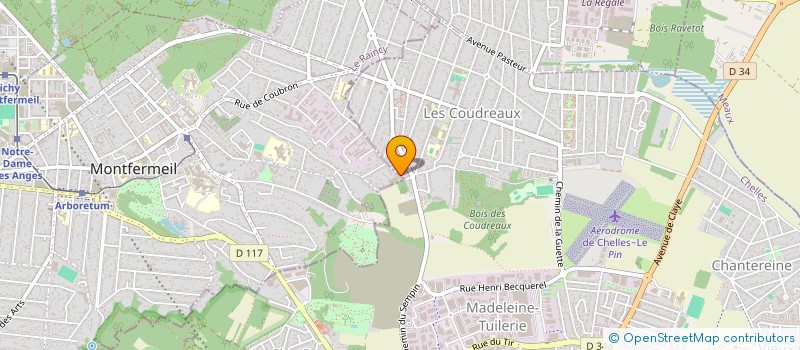 localisation de l'entreprise SARL TINCHON à CHELLES
