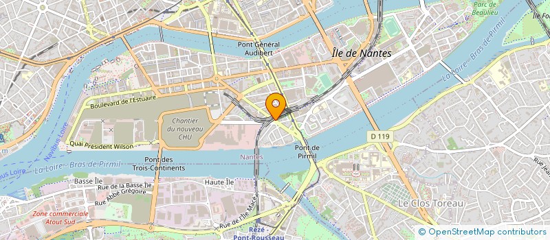 localisation de l'entreprise SARL TINDANO à NANTES