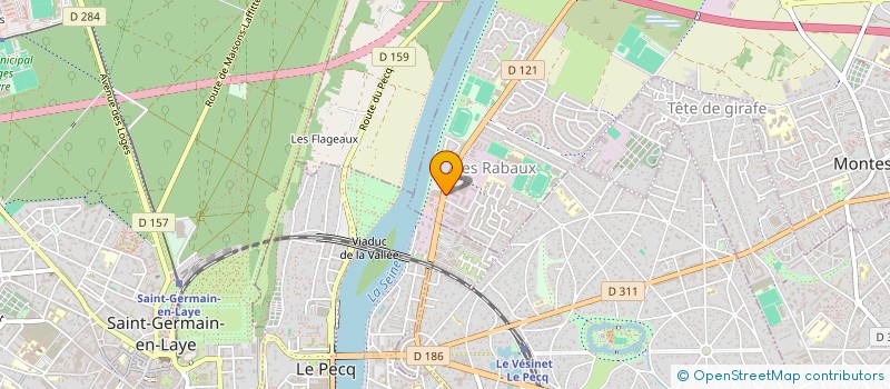 localisation de l'entreprise SARL TINE  MONTESSON