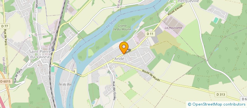 localisation de l'entreprise SARL TINEL AUTOMOBILES  ANDE