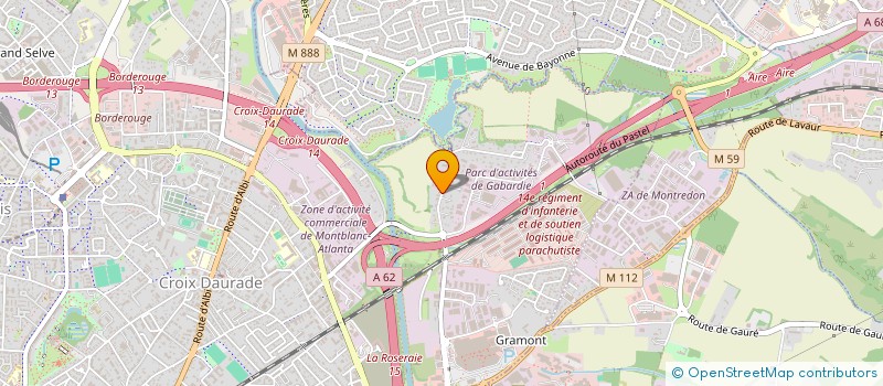 localisation de l'entreprise SARL TINTEROFF FREDERIC  TOULOUSE