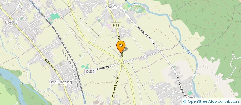 localisation de l'entreprise SARL TISNE  ANGAIS