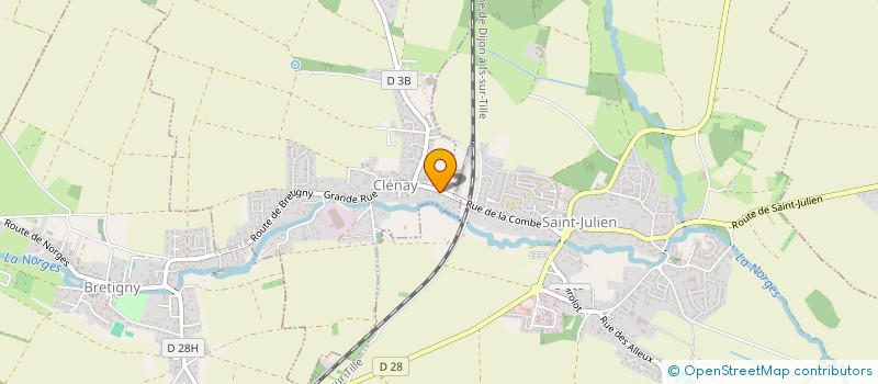 localisation de l'entreprise SARL TISSOT  BRETIGNY