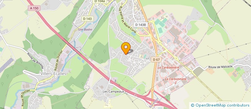 localisation de l'entreprise SARL TISSUS 2000 à BARENTIN