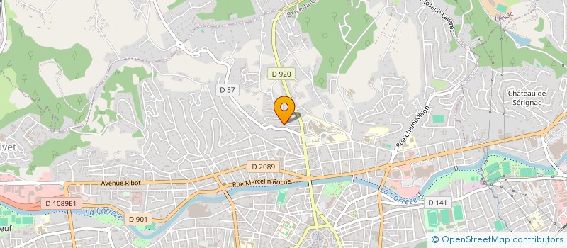 localisation de l'entreprise SARL TIT'S à BRIVE-LA-GAILLARDE