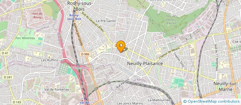 localisation de l'entreprise SARL TITI FASION  NEUILLY-PLAISANCE