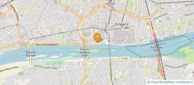 localisation de l'entreprise SARL TKM à ORLEANS