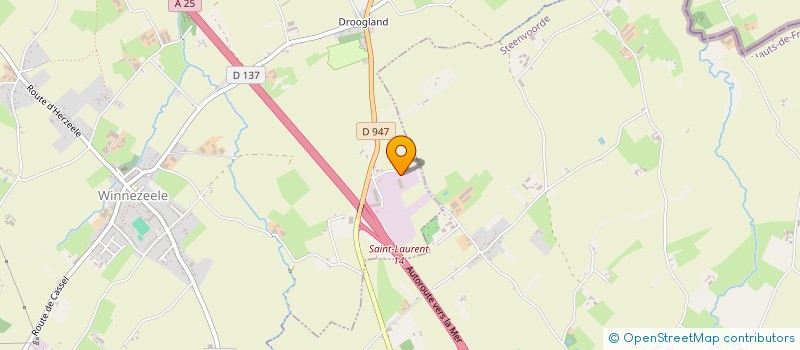 localisation de l'entreprise SARL TLBCM à WINNEZEELE