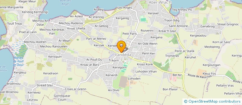 localisation de l'entreprise SARL TLDD à LANDEDA
