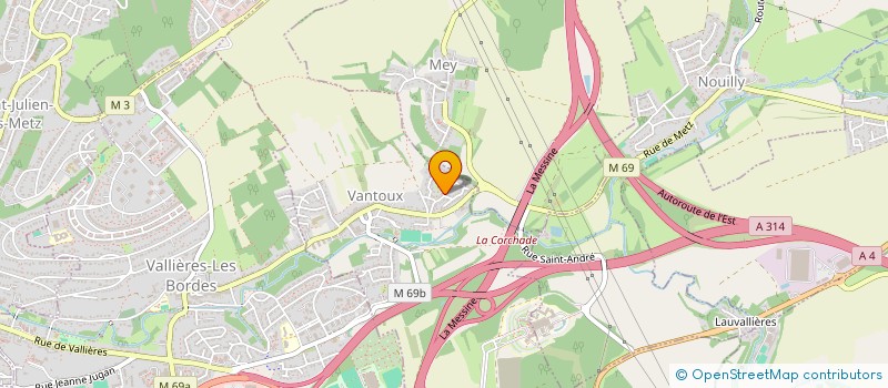 localisation de l'entreprise SARL TLT CHAUFFAGE SANITAIRE  VANTOUX