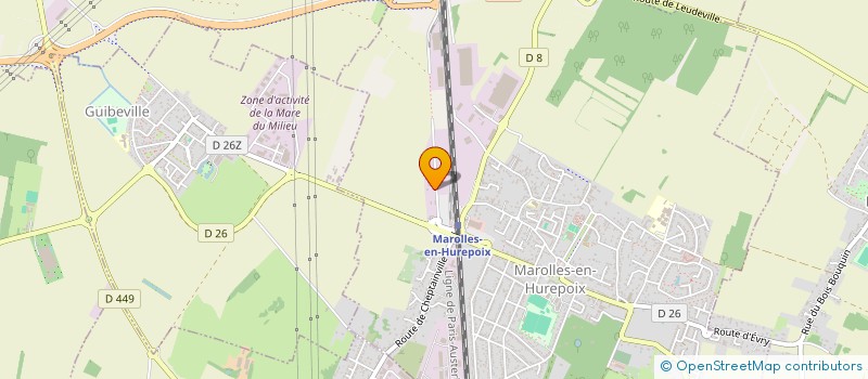 localisation de l'entreprise SARL TM  MAROLLES-EN-HUREPOIX