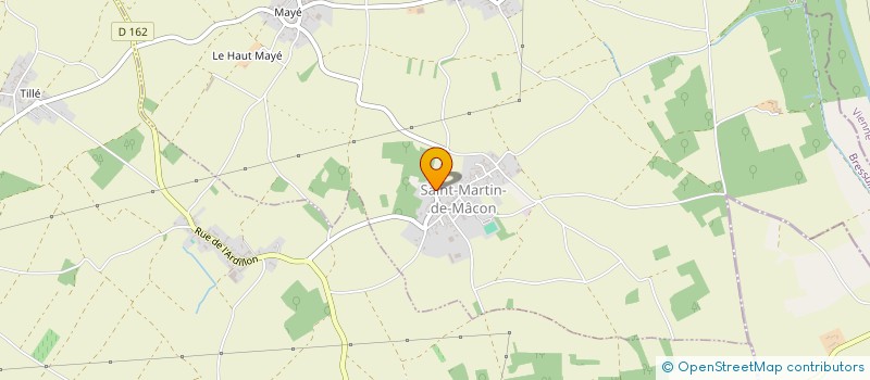 localisation de l'entreprise SARL TM  SAINT-MARTIN-DE-MACON