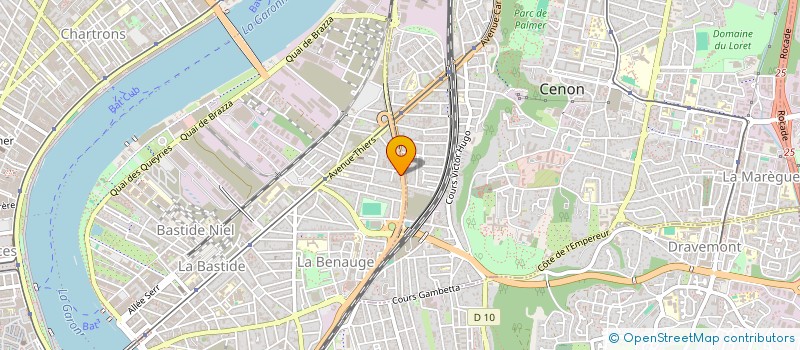 localisation de l'entreprise SARL TMA à BORDEAUX