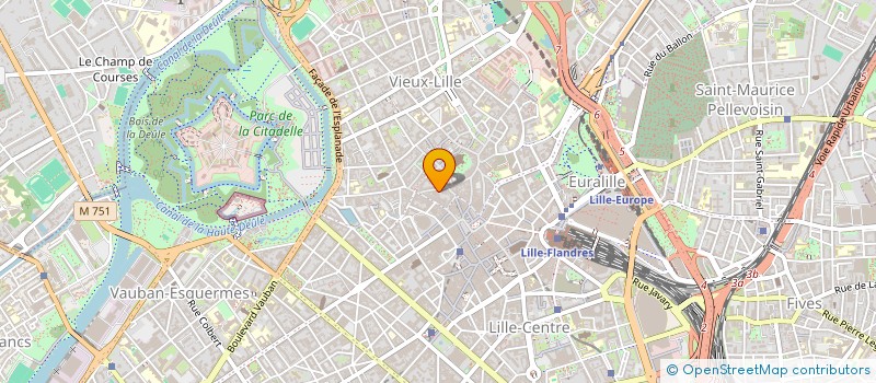 localisation de l'entreprise SARL TMA ROUMAZEILLE à LILLE