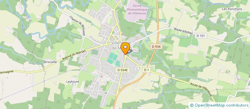 localisation de l'entreprise SARL TMCV  VILLENEUVE-DE-MARSAN