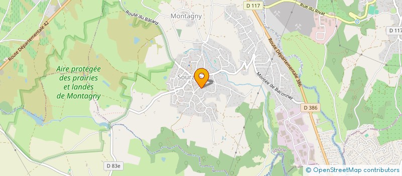 localisation de l'entreprise SARL TMG à BEAUVALLON