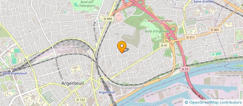 localisation de l'entreprise SARL TMS IMMO  ARGENTEUIL