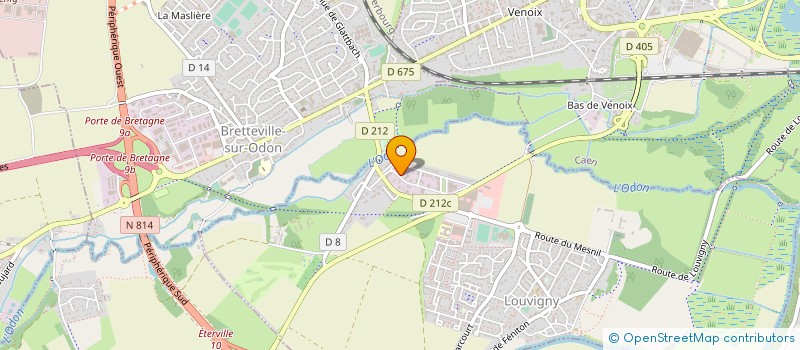 localisation de l'entreprise SARL TMV THERMIVIDE  LOUVIGNY