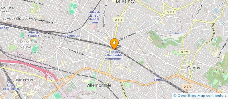 localisation de l'entreprise SARL TN à VILLEMOMBLE