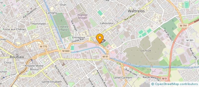 localisation de l'entreprise SARL TNG à WATTRELOS