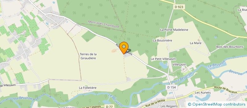 localisation de l'entreprise SARL TOFECIA  TOUR-EN-SOLOGNE