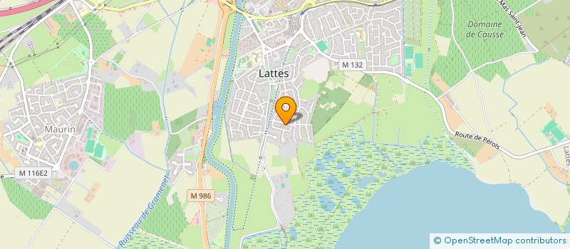 localisation de l'entreprise SARL TOINON  LATTES