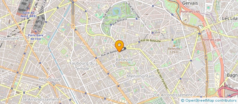 localisation de l'entreprise SARL TOIT VERT à PARIS