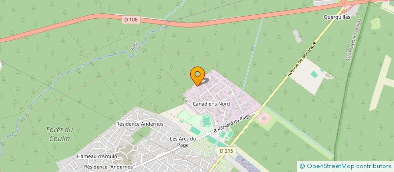 localisation de l'entreprise SARL TOITS ET BOIS à ANDERNOS-LES-BAINS
