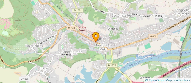 localisation de l'entreprise SARL TOITULOR à CHATEL-SAINT-GERMAIN