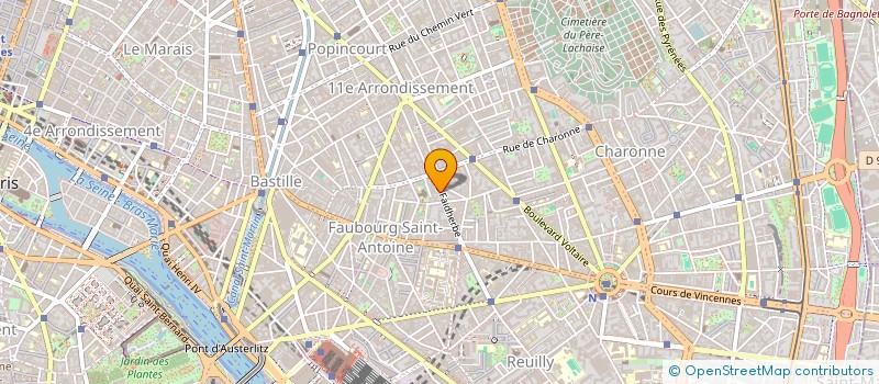 localisation de l'entreprise SARL TOKA  PARIS