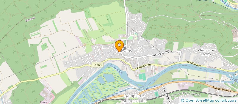 localisation de l'entreprise SARL TOM-CAS SHOES à BAVANS