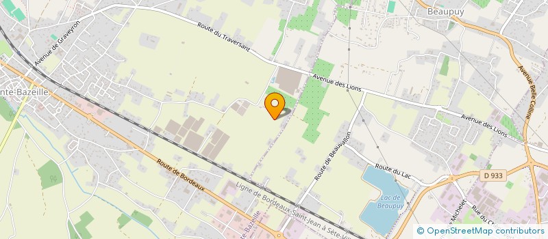 localisation de l'entreprise SARL TOM'SAVEUR  SAINTE-BAZEILLE