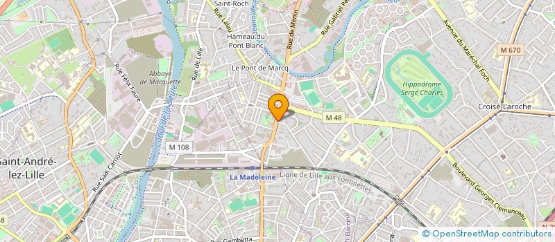 localisation de l'entreprise SARL TOM'SERVICES à MARCQ-EN-BARŒUL
