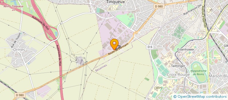 localisation de l'entreprise SARL TOMASINA à TINQUEUX