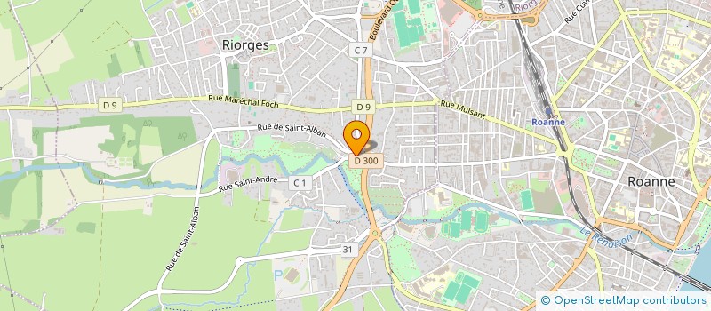 localisation de l'entreprise SARL TOMFULL à RIORGES