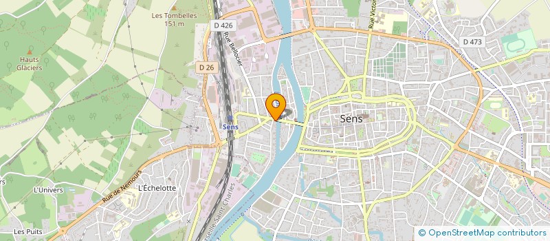 localisation de l'entreprise SARL TONIO  SENS