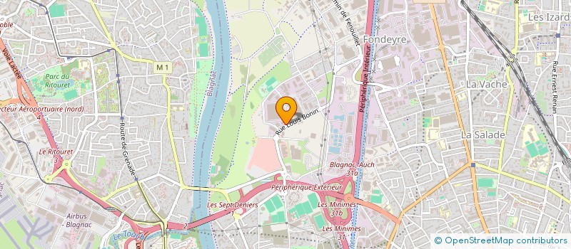 localisation de l'entreprise SARL TONIOL à TOULOUSE