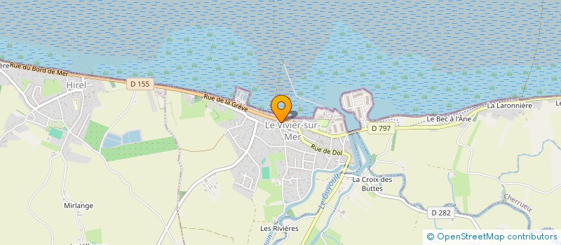 localisation de l'entreprise SARL TONNEAU JEAN-LUC à LE VIVIER-SUR-MER
