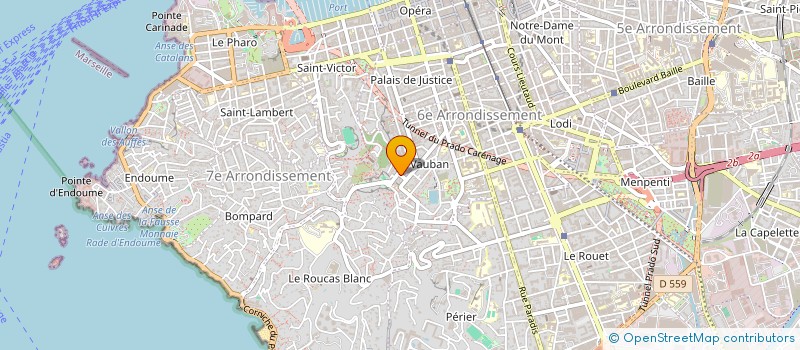 localisation de l'entreprise SARL TONTON GEORGES à MARSEILLE