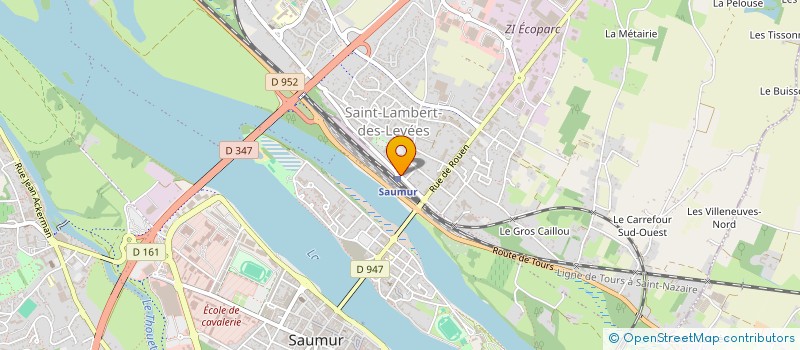 localisation de l'entreprise SARL TONY MICHOU (AUTO CONTROLE SECURITEST) à SAUMUR