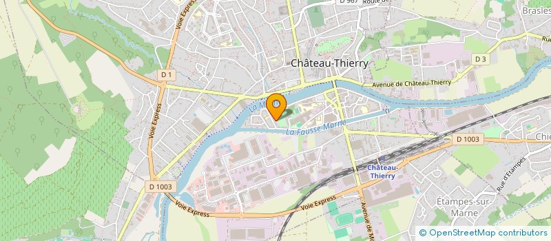 localisation de l'entreprise SARL TONYNO à CHATEAU-THIERRY